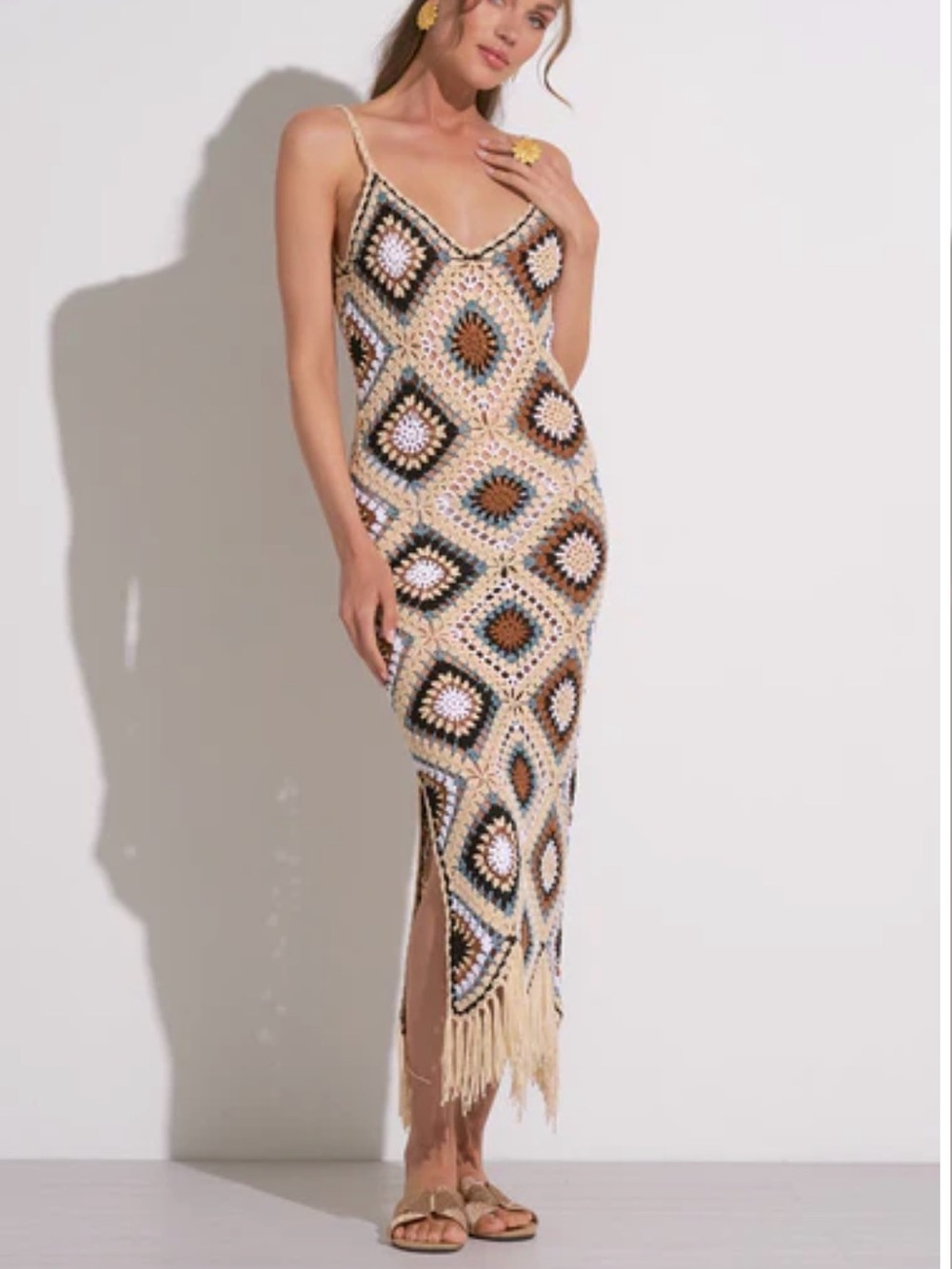 Elan Eleki Crochet Maxi